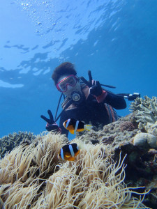 沖縄　ダイビング　慶良間　体験ダイビング