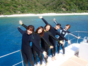 沖縄　ダイビング　慶良間　体験ダイビング