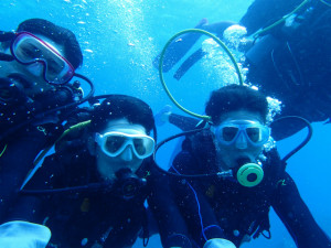 沖縄　ダイビング　慶良間　体験ダイビング