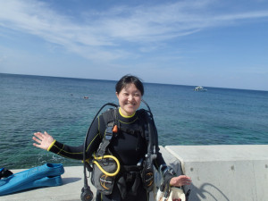 沖縄　ダイビング　OWDコース　PADIライセンス