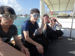 沖縄　ダイビング　慶良間　体験ダイビング