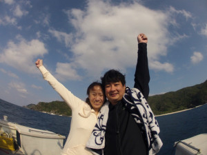 沖縄　ダイビング　慶良間　体験ダイビング