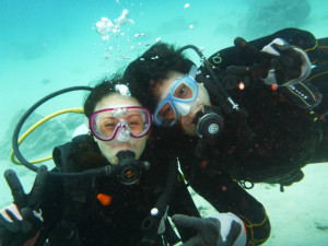 沖縄　ダイビング　慶良間　体験ダイビング