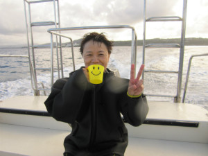 沖縄　ダイビング　万座　体験ダイビング