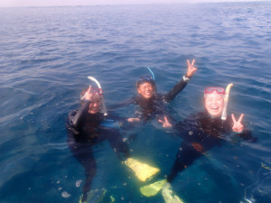 沖縄　イナンビシ　スノーケリング