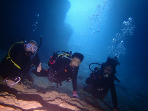 沖縄　ダイビング　真栄田岬　体験ダイビング