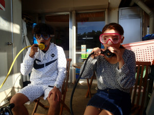 沖縄　ダイビング　砂辺　体験ダイビング