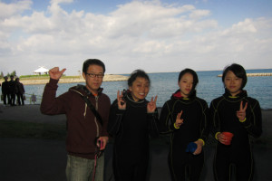沖縄　ダイビング　ビーチ体験ダイビング　FUNダイビング