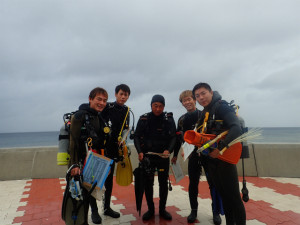 沖縄　ダイビング　リーフチェック