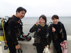 沖縄　ダイビング　砂辺　ＦＵＮダイビング　体験ダイビング