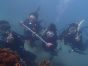 沖縄　ダイビング　ビーチ体験ダイビング　FUNダイビング