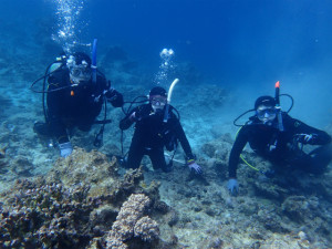 沖縄　ダイビング　漢那　FUNダイビング