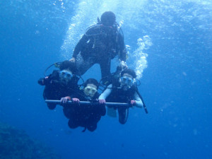 沖縄　ダイビング　青の洞窟　体験ダイビング