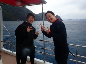 沖縄　体験ダイビング　慶良間