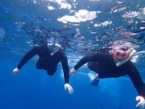 沖縄　体験ダイビング　慶良間スノーケル