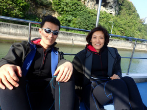 沖縄　ダイビング　慶良間　体験ダイビング