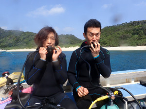 沖縄　ダイビング　慶良間　体験ダイビング