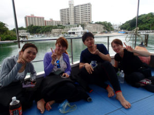 沖縄　ダイビング　慶良間　体験ダイビング