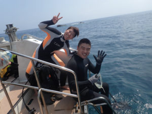 沖縄　ダイビング　慶良間　体験ダイビング　FUNダイビング