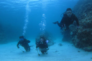沖縄　ダイビング　慶良間　体験ダイビング　FUNダイビング
