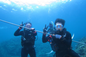 沖縄　ダイビング　慶良間　体験ダイビング　FUNダイビング