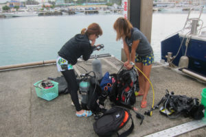 沖縄　ダイビング　リフレッシュ