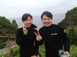 沖縄　ダイビング　青の洞窟　体験ダイビング