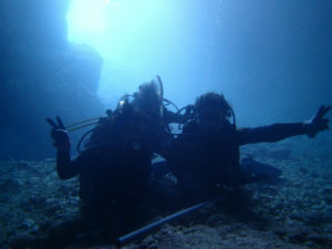 沖縄　ダイビング　青の洞窟　体験ダイビング