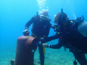 沖縄　ダイビング　砂辺　体験ダイビング