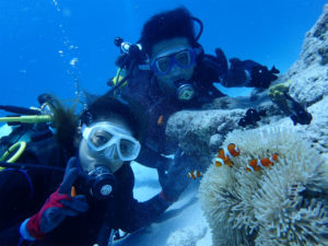 沖縄　慶良間　沖縄ダイビング　カクレクマノミ