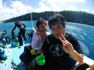 沖縄　ダイビング　真栄田岬　体験ダイビング