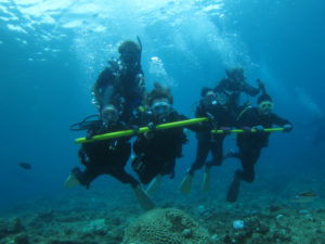 沖縄　ダイビング　青の洞窟