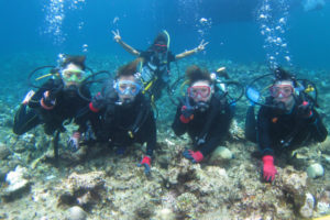 沖縄　体験ダイビング　慶良間