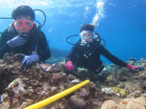 沖縄　ダイビング　真栄田岬　体験ダイビング