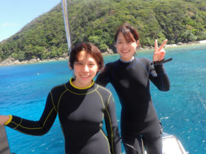 沖縄　ダイビング　慶良間　体験ダイビング　FUNダイビング