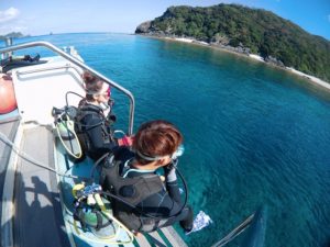 沖縄　ダイビング　慶良間　体験ダイビング