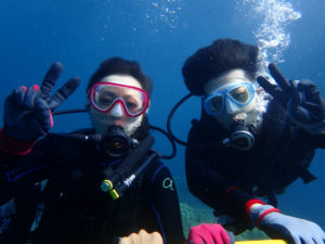 沖縄　本島　体験ダイビング　FUNダイビング　ダイビング　嘉手納沖