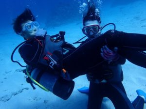 沖縄　ダイビング　慶良間　体験ダイビング