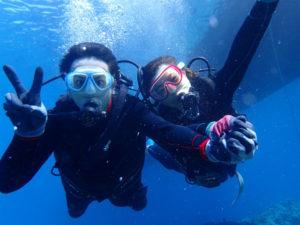 沖縄　慶良間　体験ダイビング　ダイビング