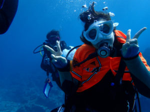 沖縄　慶良間　体験ダイビング　ファンダイビング　ダイビング