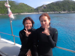 沖縄　慶良間　体験ダイビング　ファンダイビング　ダイビング