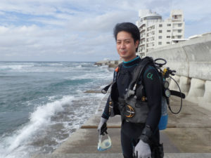 沖縄　砂辺　北谷　体験ダイビング　ダイビング