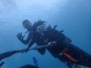 沖縄　砂辺　体験ダイビング　ダイビング