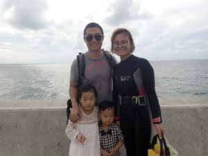 沖縄　砂辺　体験ダイビング　ダイビング