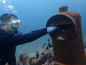 沖縄　砂辺　体験ダイビング　ダイビング