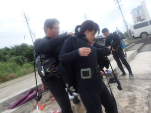 沖縄　OW講習　ダイビング　ライセンス　東海岸