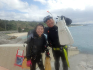 沖縄　本部　OW講習　ダイビング　ライセンス講習