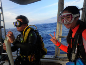 沖縄　ダイビング　ドリフト