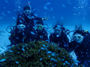 沖縄　ダイビング　慶良間　体験ダイビング