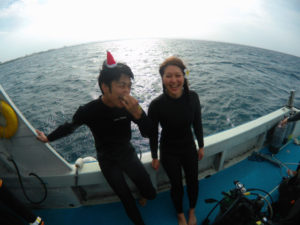 沖縄　近海　イナンビシ　体験ダイビング　ダイビング